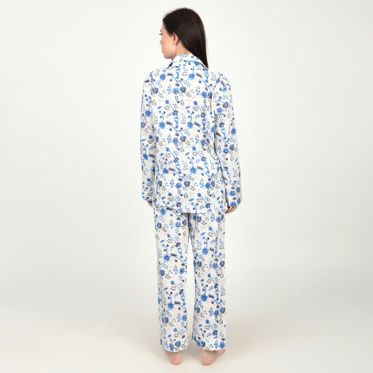 Block Print women PJ Set cotton print Night suits pajama set Traditional Color Print sleepwear set